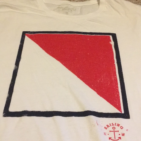 J. Crew mercantile broken in sailing pub t shirt - Picture 4 of 8